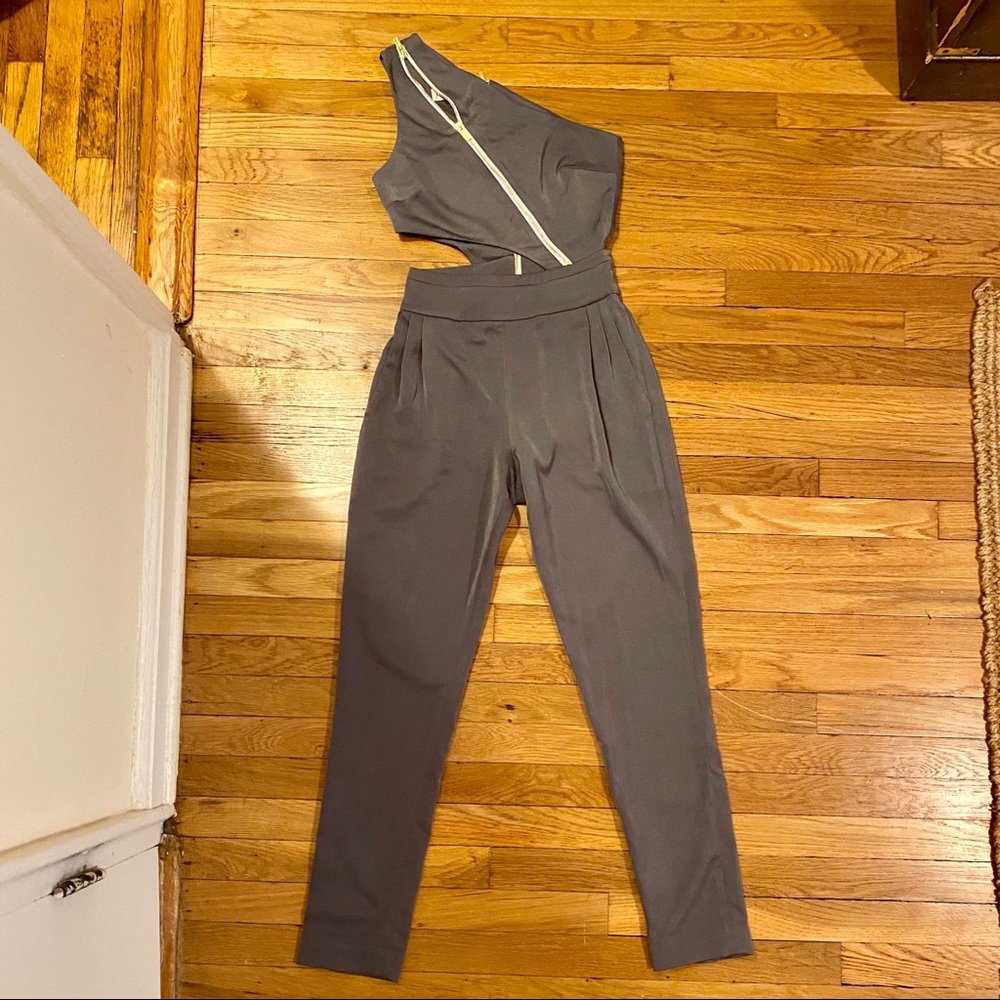 House of London Gray Jump Suit